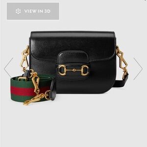 Gucci EUC Crossbody Bag with Horsebit Detail